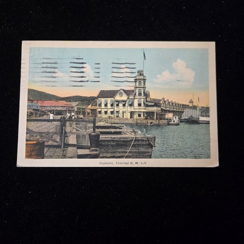 Cartolina dogana trinidad - b, w