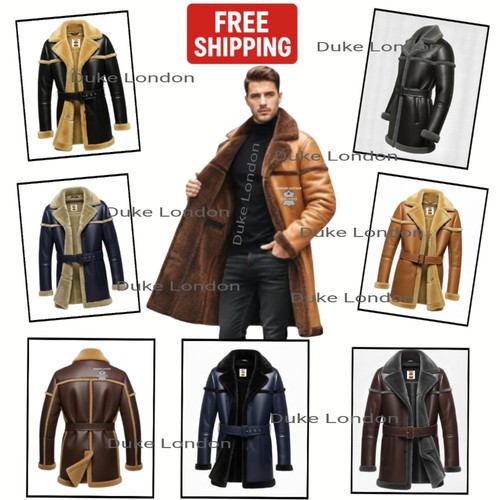 Cappotto lungo uomo vera - , pelle