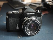 Nikon Nikkormat FT fotocamera 20mm f4 obiettivo ai grandangolare FUNZIONANTE (Rif:2547/2651)