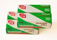 4 Rolls FUJICOLOR Super HG 110