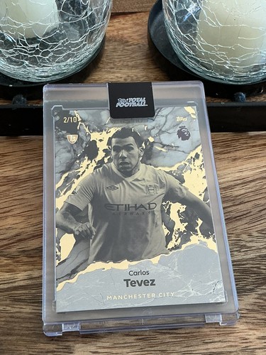 Carlos tevez topps total - carlos,