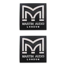 Targhetta logo plastica MARTIN