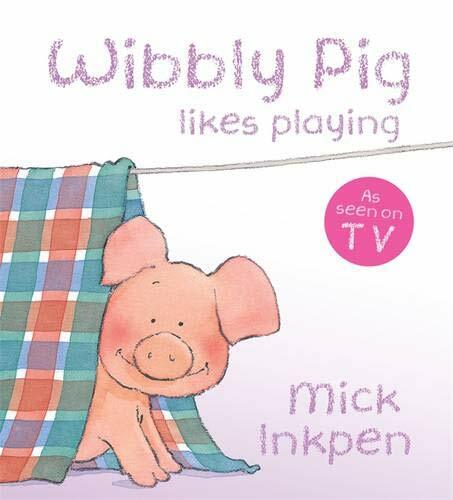 Wibbly pig likes playing - pig,