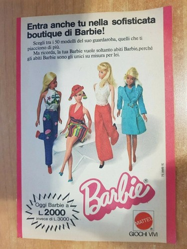 Pubblicita advertising barbie - advertising,