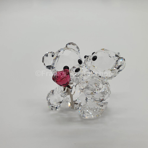 Swarovski orso kris una rosa - orso,