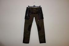Dsquared² BIKER pantaloni di pelle con cerniera pantaloni jeans 48 IT 34 US FW/05-06 71P155