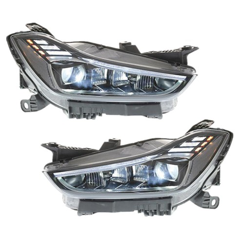 Set 2pz gruppo fari led - fari, drl