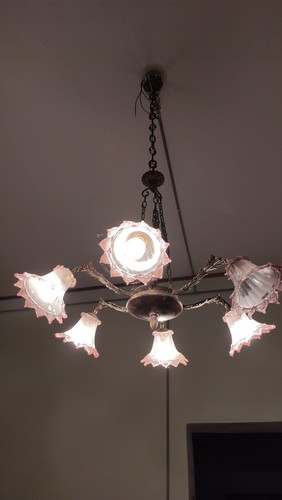 Lampadario vintage con campane - vintage,