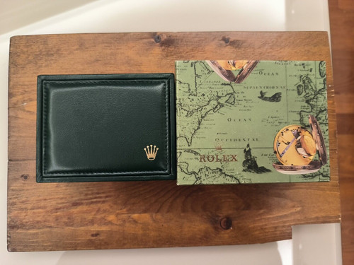 Rolex complete watch box