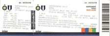 Biglietto stadio Supercoppa