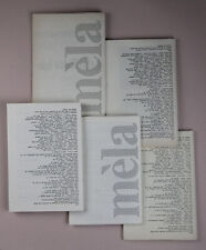 MÈLA - Aperiodico d'arte di