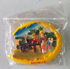 Calamita in resina carrettino