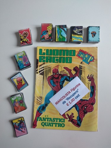 Album figurine uomo ragno - album,