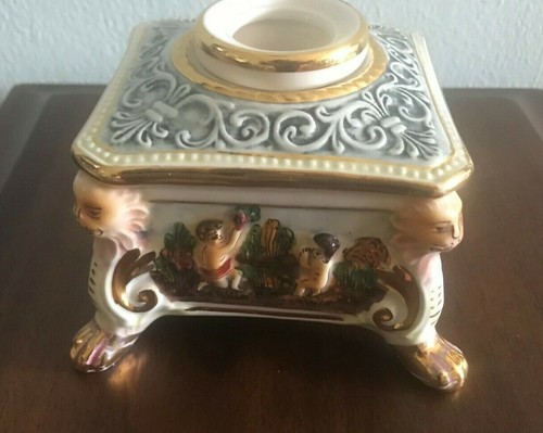 Capodimonte calamaio vintage - capodimonte,