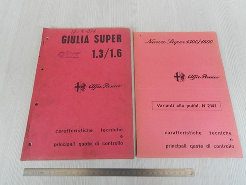 Manuale originale 1974 alfa - 1974,