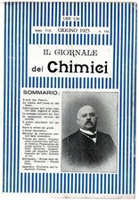 "IL GIORNALE DEI CHIMICI" -