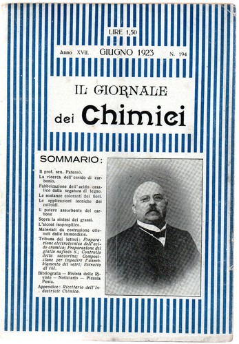 Giornale dei chimici - chimici",