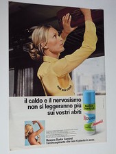 Advertising Pubblicità 1972  REXONA SUDOR CONTROL