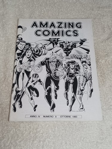 Fanzine amazing comics anno - fanzine,