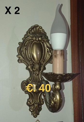 Coppia applique parete - di,