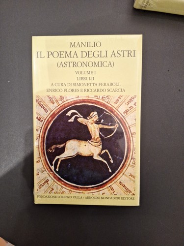 Manilio poema degli - manilio,,