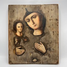 Antica icona russa Vergine