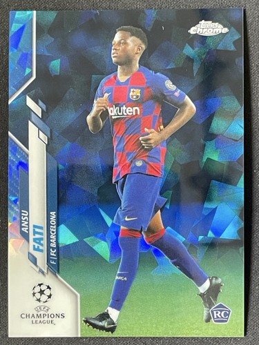 Ansu fati 2019 topps chrome - ansu,