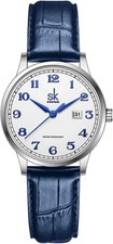 SK Orologi Da Donna Classic Business Con Cinturino in Acciaio Inossidabile Ed El