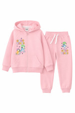 Tuta bambina bluey rosa con