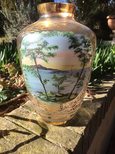 Antico vaso vetro stile - antico,