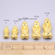 Ciondolo perle puro oro giallo