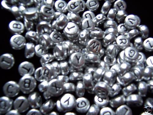 500 perline tonde - perline, 7mm
