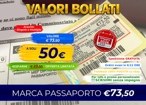 Marca passaporto 50 - marca,