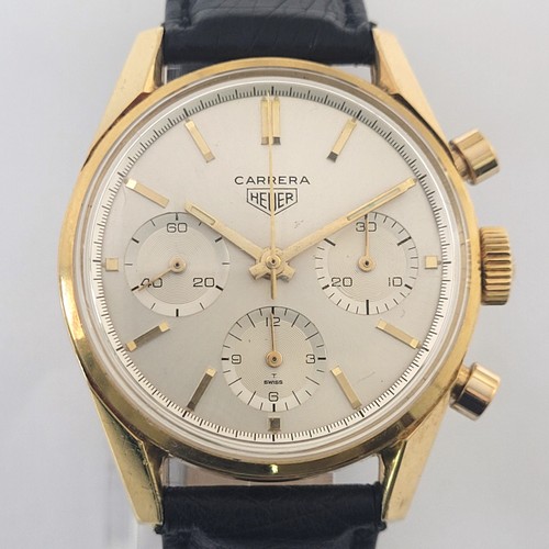 Heuer carrera oro - carrera, ct.