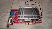 SCHEDA VIDEO AMD ATI RADEON 9800 PRO 128MB DDR SAMSUNG PASSIVE AGP 8X RARE 256B