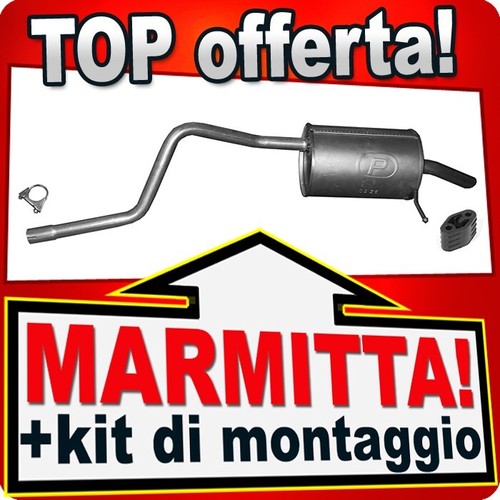 Silenziatore posteriore per - posteriore,