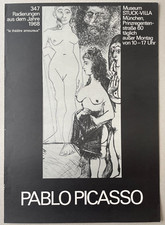 Manifesto Poster - Pablo Picasso - Villa Stucco - "Incisioni del 1968"
