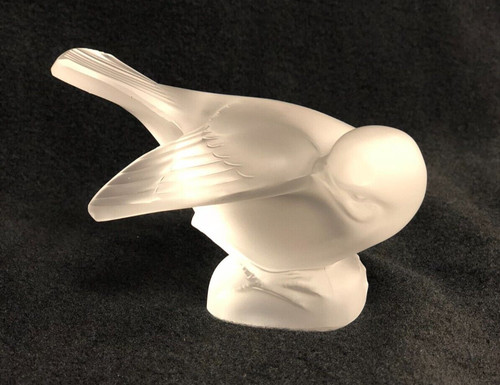 Lalique france sparrow head - lalique,