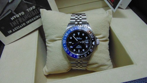 Orologio perseo gmt blu - perseo,