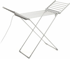 Stendibiancheria Elettrico Pieghevole Con Ali Drywing  20 Sbarre 230 W