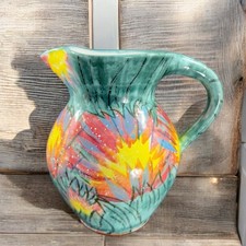 Brocca caraffa ceramica Vietri