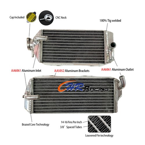 Aluminum radiator for - aluminum,