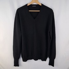 Maglione Ballantyne in puro cashmere colore nero taglia 56 da uomo