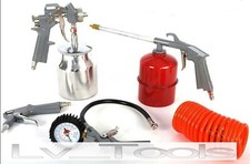 KIT ACCESSORI COMPRESSORE ARIA COMPRESSA AEROGRAFO  SET 5 PZ 
