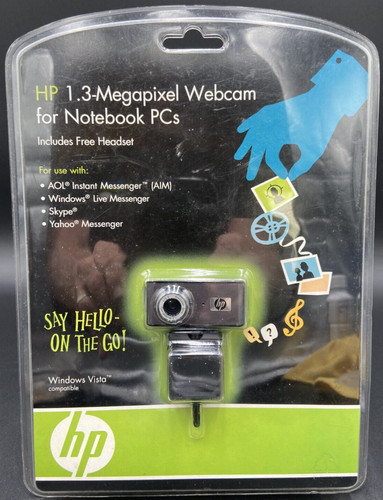 Webcam 3 megapixel - hp, 1,3