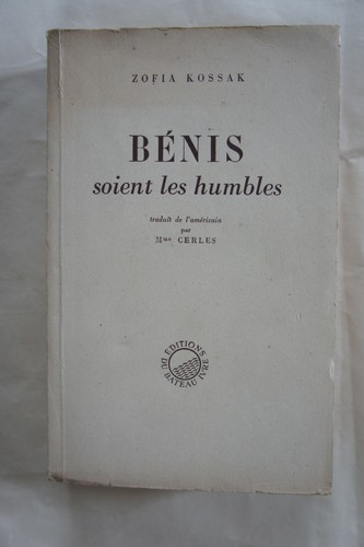 Zofia kossak bénis soient - bénis,
