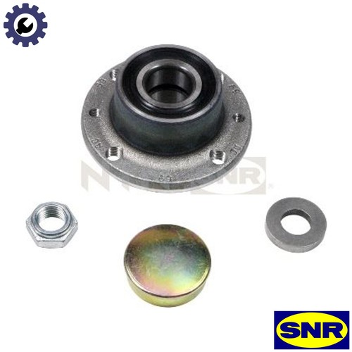 Kit cuscinetti ruota r158 - cuscinetti, r158.17