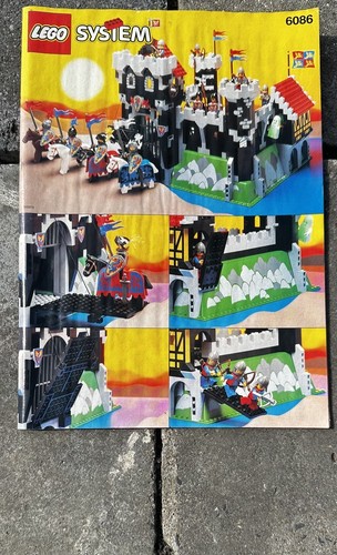 Lego 6086 black - (l-2),