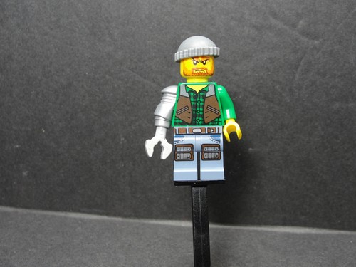 Lego jack mchammer minifigure - lego,