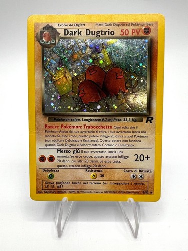 Carta pokemon dark - carta,
